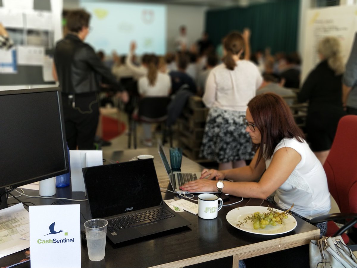 SBertolus's tweet photo. The @CashSentinel team full steam forward @F10_accelerator in Zurich! https://t.co/bS9Vvo8VFm