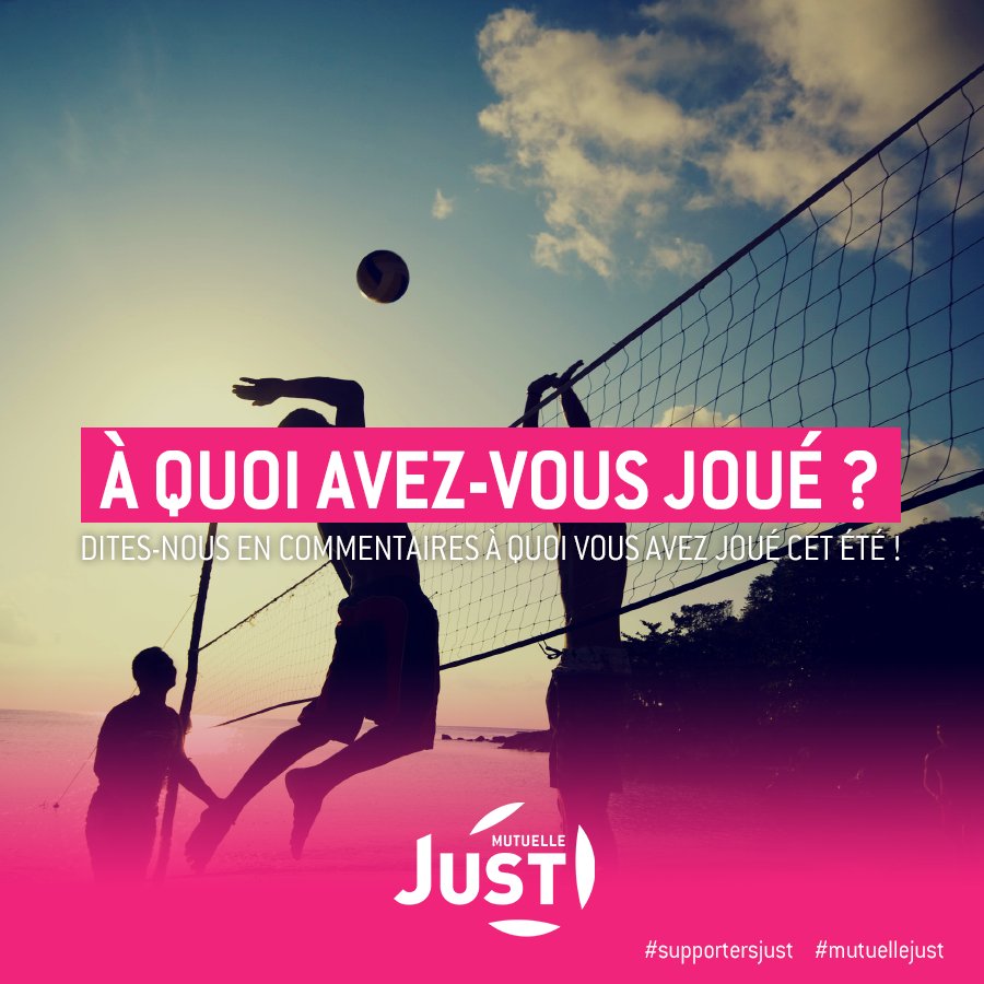 SupportersJust's tweet photo. La rentrée sportive arrive à grands pas ! 🙂  Qu’avez vous pratiqué comme sport pendant ces vacances  ? 
#supportersjust #mutuellejust https://t.co/qYqDLmzgBQ