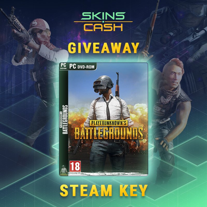 Skins_Cash's tweet photo. @PLAYERUNKNOWN GIVEAWAY

Go to ▶️ https://t.co/U5T6lAA5Fc

Enter and win steam key. Do as much entries as you can. 
GL HF! 🎮 https://t.co/JZBKkxmU6I