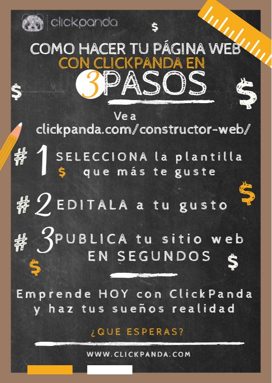 Click_Panda's tweet photo. Esta #Semana te enseñaremos cómo crear una #Paginaweb en 3 pasos con #ClickPanda
Selecciona > Edita > Publica.
https://t.co/sJuClzEexN https://t.co/qPlXp8BhK0