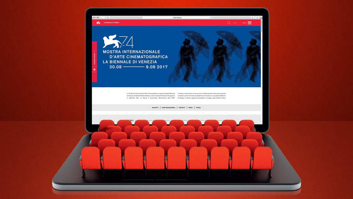 mymovies's tweet photo. #Venezia74, la Sala Web è su MYMOVIESLIVE Nuovo Cinema Repubblica. Film in streaming in contemporanea con la mostra https://t.co/EPzqYjvtOz https://t.co/dt6rJqdo8D
