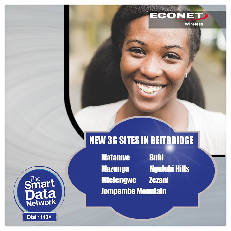 Batistusta851's tweet photo. Gret news Beitbridge!Yu can Now Enjoy 3G coverage#super-fast speeds #SmartDataNetwork#.@NdoroShaz @263Chat @Techzim @freeman_pasurai https://t.co/BmU0T7A8og