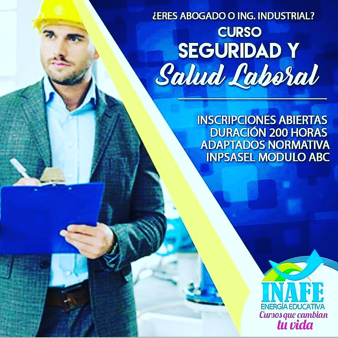 Inafecursos's tweet photo. Curso de 200 horas inicio el dia sábado 19 sept 2017. https://t.co/Rip0ZuxRnV