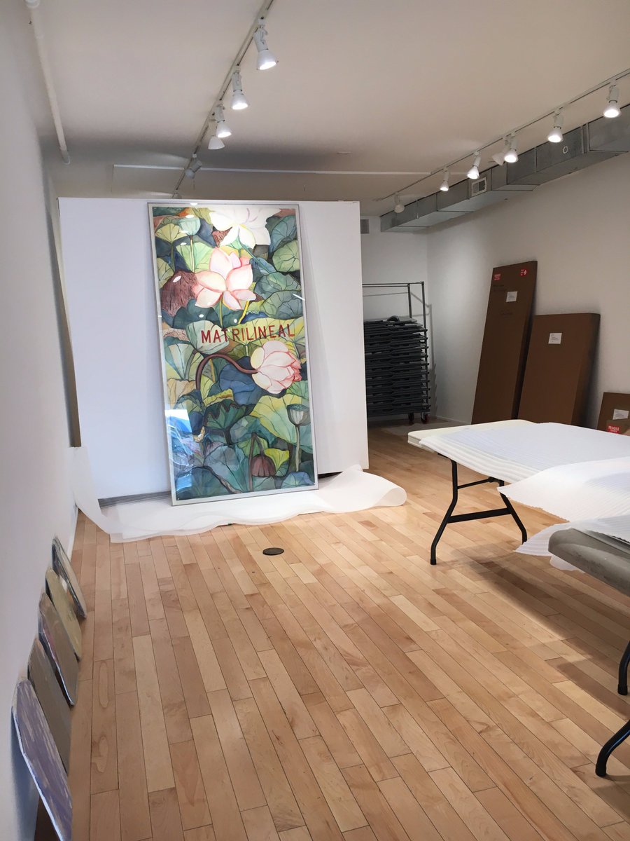 The best kind of unpacking! 

What is Left? What is Right? opens Sept 8 from 7-10 PM

Image: Jamelie Hassan, Matrilineal, 1984 <a href="/MuseumLondon/">Museum London</a>