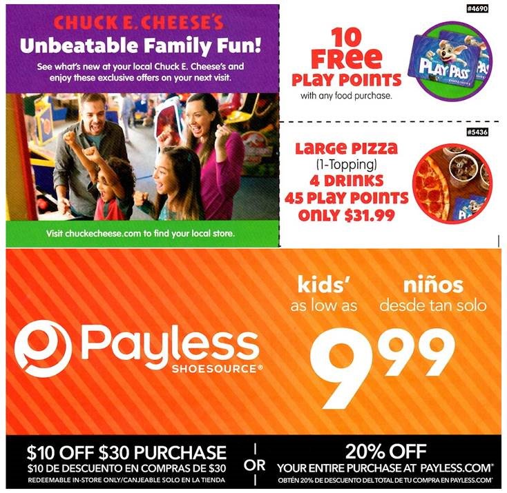 Envision_promo's tweet photo. Last year’s program was so successful that Chuck E. Cheese’s and Payless are doing it again! Stop by both locations to pick up your coupons. https://t.co/nRSdyJQzx6
