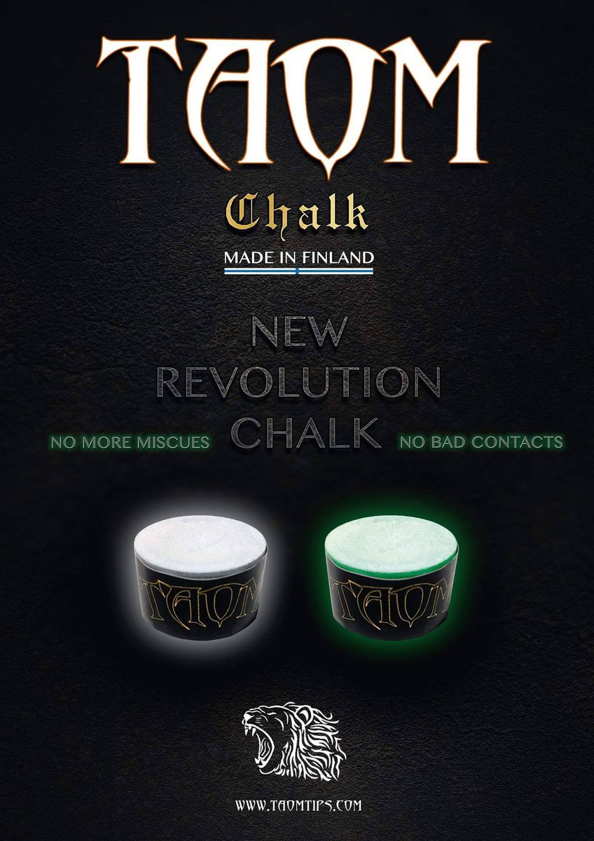 taombilliards's tweet photo. Chalk now available in our webstore! https://t.co/rbeOIabF6m get your own. #pool #snooker #chalk #billiards #taom #taomtips https://t.co/CDVRaL9mN0