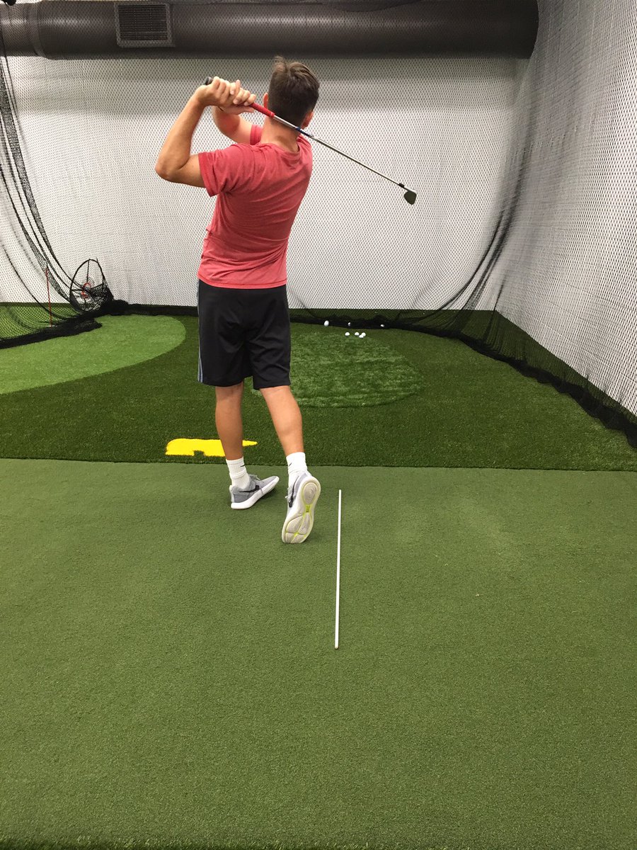 MiamiOH_Golf's tweet photo. Getting a little work in on his birthday. Have a great one, @JDFletcher45! #Belief #Pride #RespectEveryDay https://t.co/jAhQByDb6I