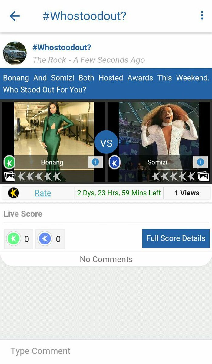 KompareVs's tweet photo. #whostoodout
#whereisSomizi
@somizi @bonang_m
@IdolsSA 
Get app and join debate at https://t.co/C6HZsdxWHR https://t.co/yCOvSHwNP7