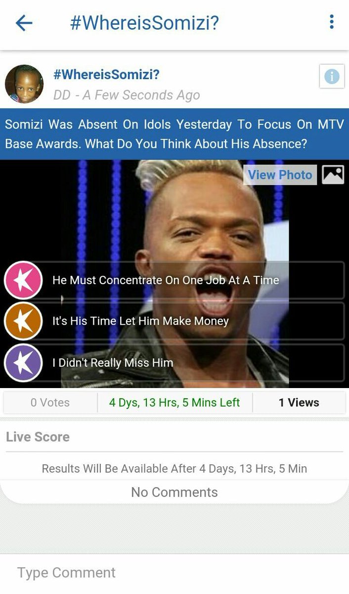 KompareVs's tweet photo. #whostoodout
#whereisSomizi
@somizi @bonang_m
@IdolsSA 
Get app and join debate at https://t.co/C6HZsdxWHR https://t.co/yCOvSHwNP7