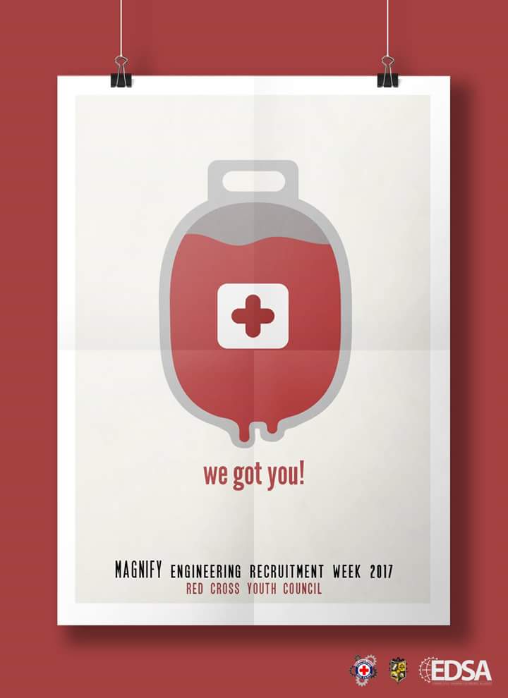 RCYCeng's tweet photo. We are the Red Cross Youth Council-Engineering Unit. Together we are stronger!
#Magnify #ENGGaged #EnggRecruitmentWeek2017 #WeGotYou https://t.co/IjYEVezItr