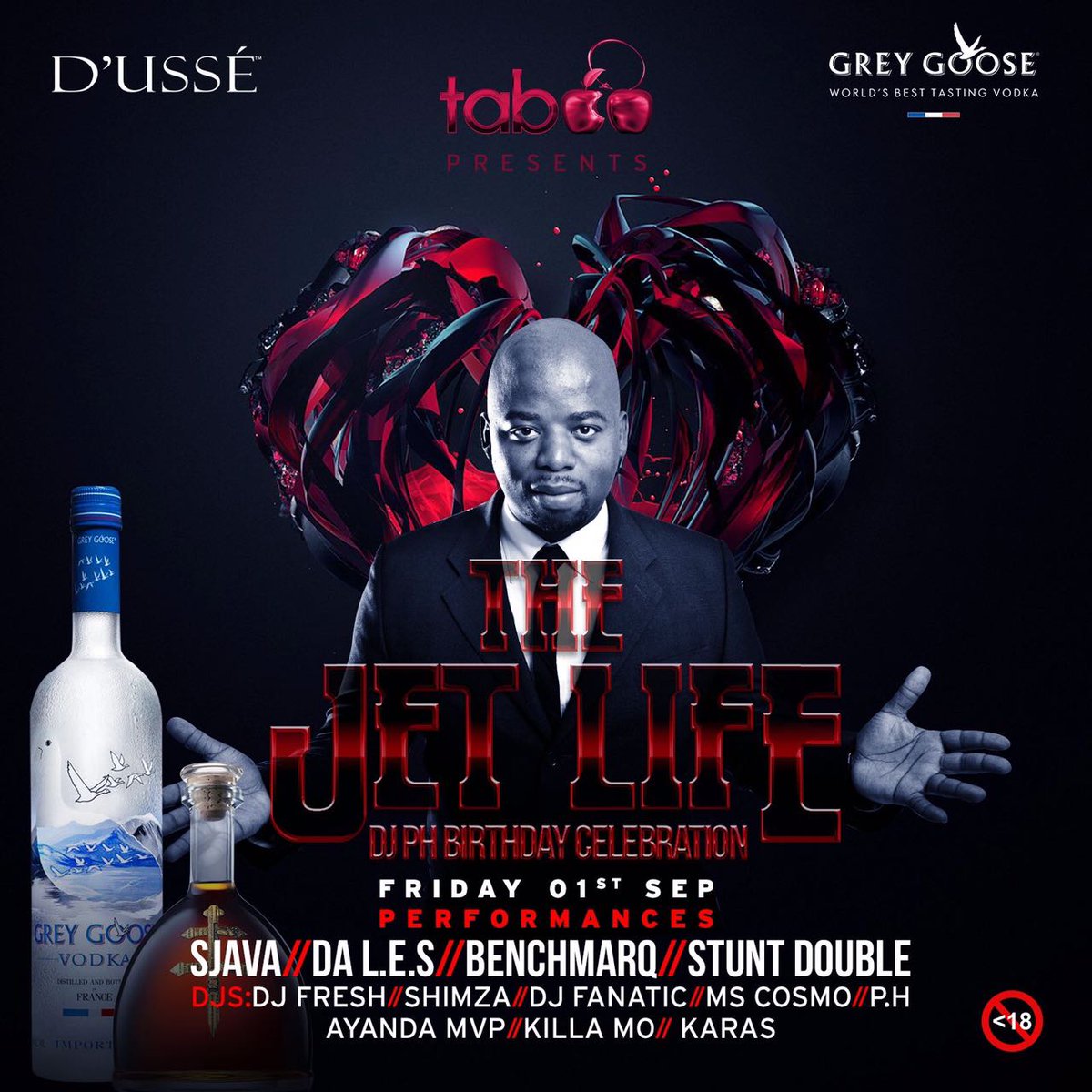 TabooGroupSA's tweet photo. #TGSA It's your boy @iam_ph celebrating his birthday @Taboo_jhb this coming Friday #TheJetLife https://t.co/Tp43aXN0ua