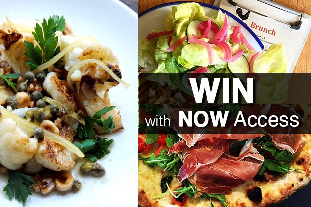 nowtoronto's tweet photo. Win $300 for three top Toronto restaurants including @ViaMercantiFood, @CountyGeneral + @EastThirtySix! #nowaccess https://t.co/bYApzQcrE0 https://t.co/5XjVKPiUen