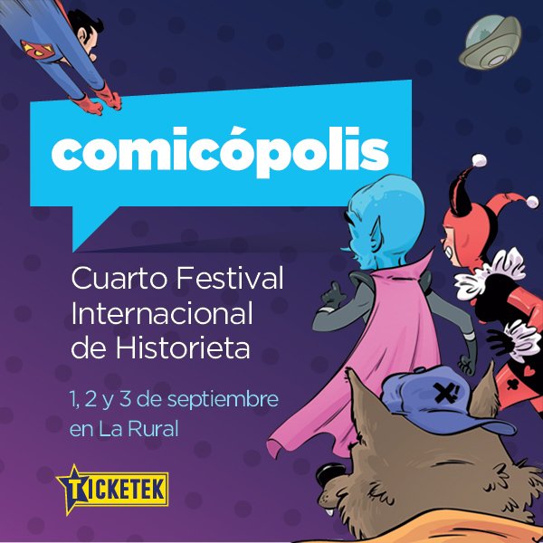 ¡Llegamos volando a Comicópolis!
Estaremos con todas nuestras historias y personajes en el stand 132 #LibroQueTeQuieroLibro.