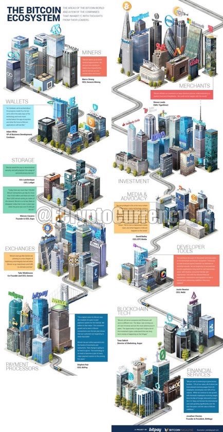 FCryptoCurrency's tweet image. The #Bitcoin Ecosystem #Infographic  #Blockchain #ContentMarketing #GrowthHacking #SMM #Mpgvip #defstar5 #Makeyourownlane #Socialmedia #spdc