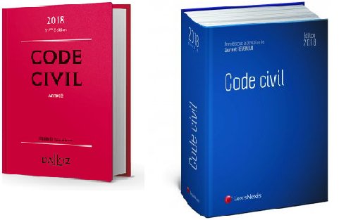 justice_gouv's tweet photo. Fourniture scolaire des étudiants en droit: le code civil 2018 à jour de la réforme J21 est disponible #Rentrée2017 https://t.co/FROudQ8oiQ