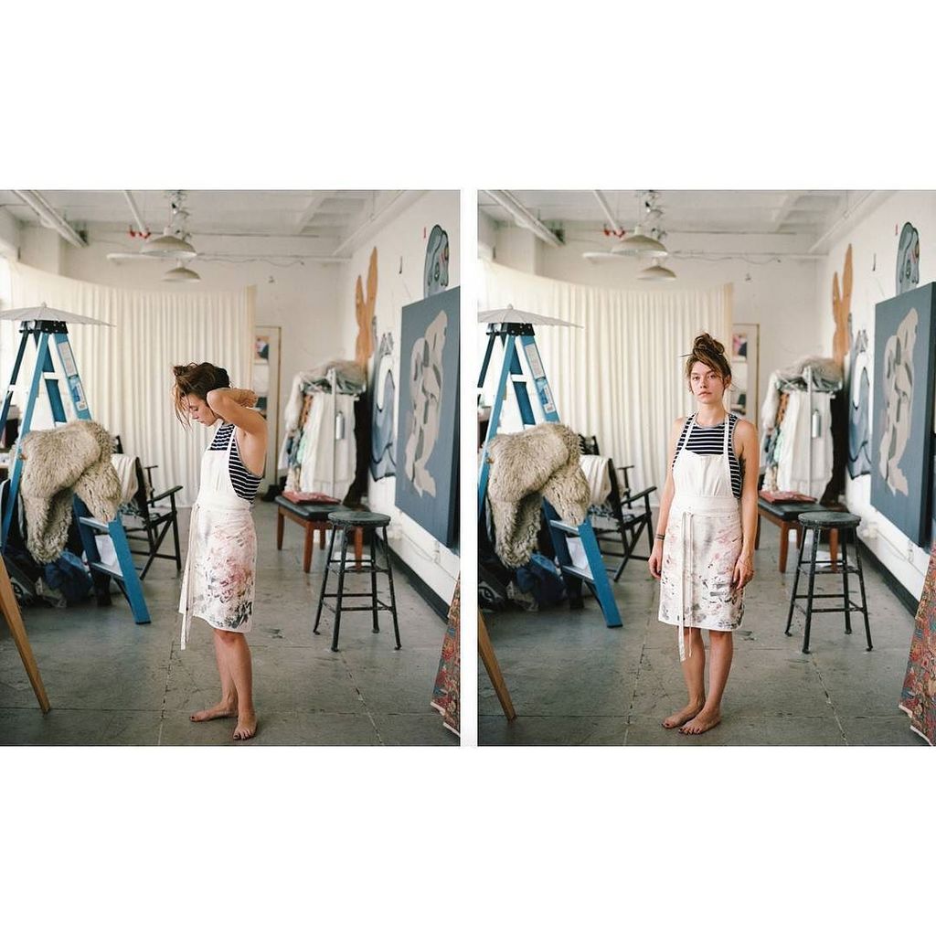 StatesideDTLA's tweet photo. #statesideproject Conceptual artist Buckley in her downtown LA studio. Images by @caleb_thal. #stateside #madeinth… https://t.co/Pdz6bAr1Mh https://t.co/SzP1dp0Jyh