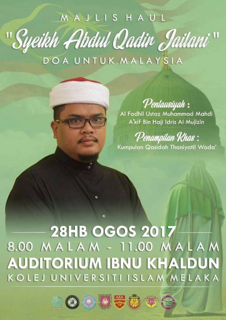 mppkuim's tweet photo. Assalammualaikum! Azam hadir ke majlis Rasulullah di Auditorium Ibn Khaldun malam ini! Sebarkan! 🌷🕊 https://t.co/DvhgYELQ87