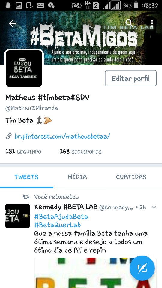 Preciso de seguidores!! Sigo de volta e foi RT.. #BetaQuerLab #BetaAjudaBeta #ParceirosBeta