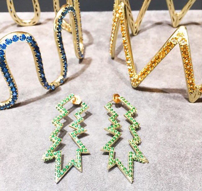 sabinegettyltd's tweet photo. Memphis Collection for Bank Holiday ⚡️ Available for purchase at https://t.co/GxAKo1xO2X #love #jewellery #ootd #ootn #summer #london https://t.co/aA5uz2hkfb