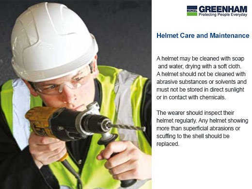 GreenhamBunzl's tweet photo. #Helmetcare and maintenance is cruicial - make sure you do it the right way. #besafe #helmet #ppe More info here https://t.co/EqLgSyCRqG https://t.co/CkDQ5q2o1g