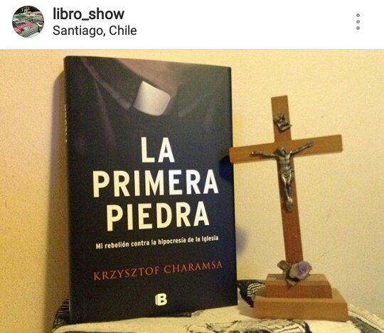 Esta novedad en #TheLibroShow es gracias a <a href="/B_CHILE/">Ediciones B Chile</a>... #LaPrimeraPiedra de Krzysztof Charamsa 
instagram.com/p/BYVP2R0Dcvi/