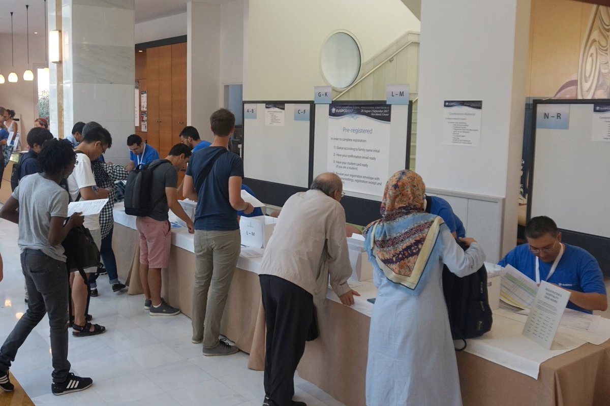 eusipco2017's tweet photo. #eusipco2017 tutorial day!! #HappeningNow https://t.co/2S8zSeVvGd