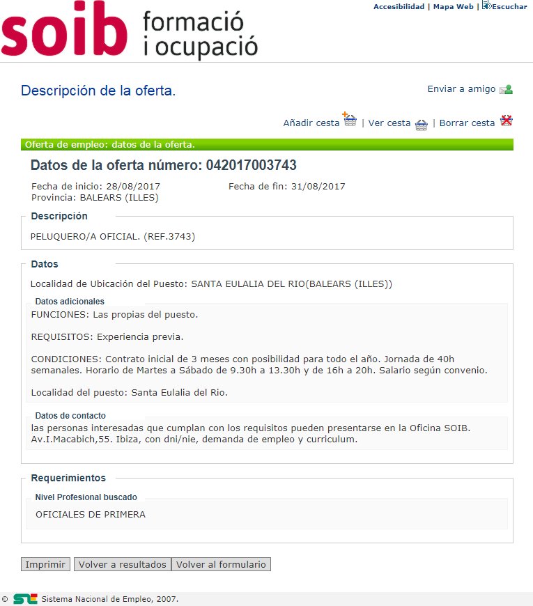 SOIBgoib's tweet photo. 👋#FeinaSOIB
💇💇♂️#Perruquer/a oficial 1a
A #SantaEulàriadesRiu #Eivissa
⏰Jornada completa
⬇️Més info⬇️ https://t.co/uOLwORA1YC