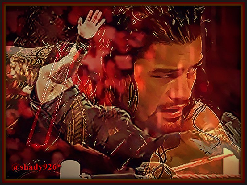 Shady926's tweet photo. @romanreigns568 @LeeshaNDessy @dnebel62 @rockfan_86 #Roman with #NoMercy around the corner #TimeToPullOutAllStops #TheBigDogRules #TimeToKickAss #WhoThatsTheQuestion #WeKnowTheWhen https://t.co/2FgQ1CsGeu