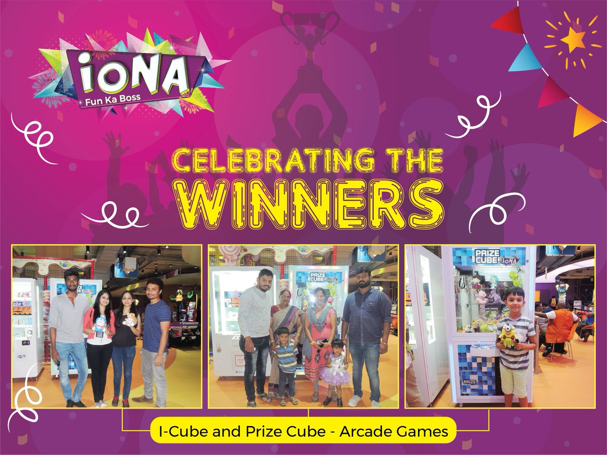 IONA_FunKaBoss's tweet photo. Here's the next set of I-Cube and Prize Cube Winners! Congratulations to them.Think you got what it takes to win? Head to @IONA_FunKaBoss https://t.co/TnFtRfbvlx