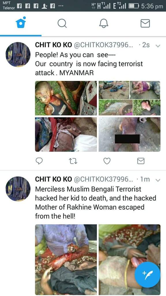 It was really happend in Myanmar!