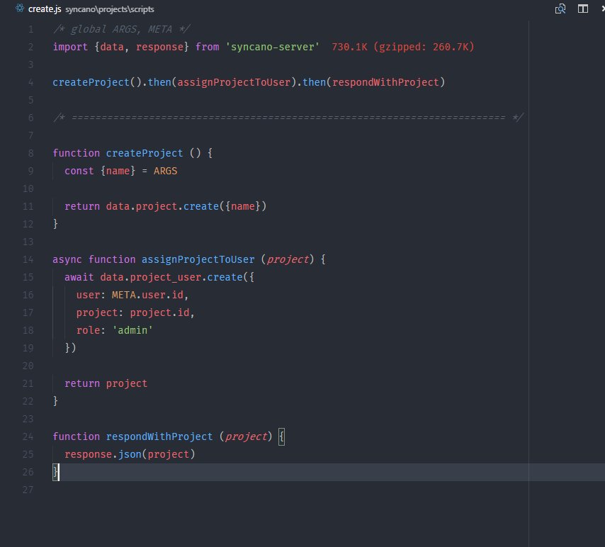 Creating node.js backend with syncano.com is pure bliss.