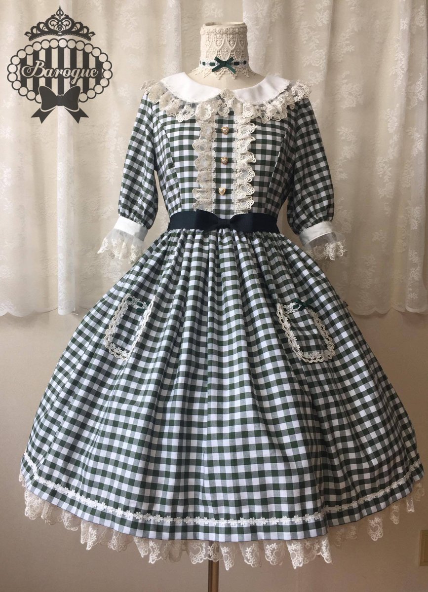 Lolita fashion brand Baroque on Twitter: "ガーデニングレースタブリエ・13,000円+税(カード決済