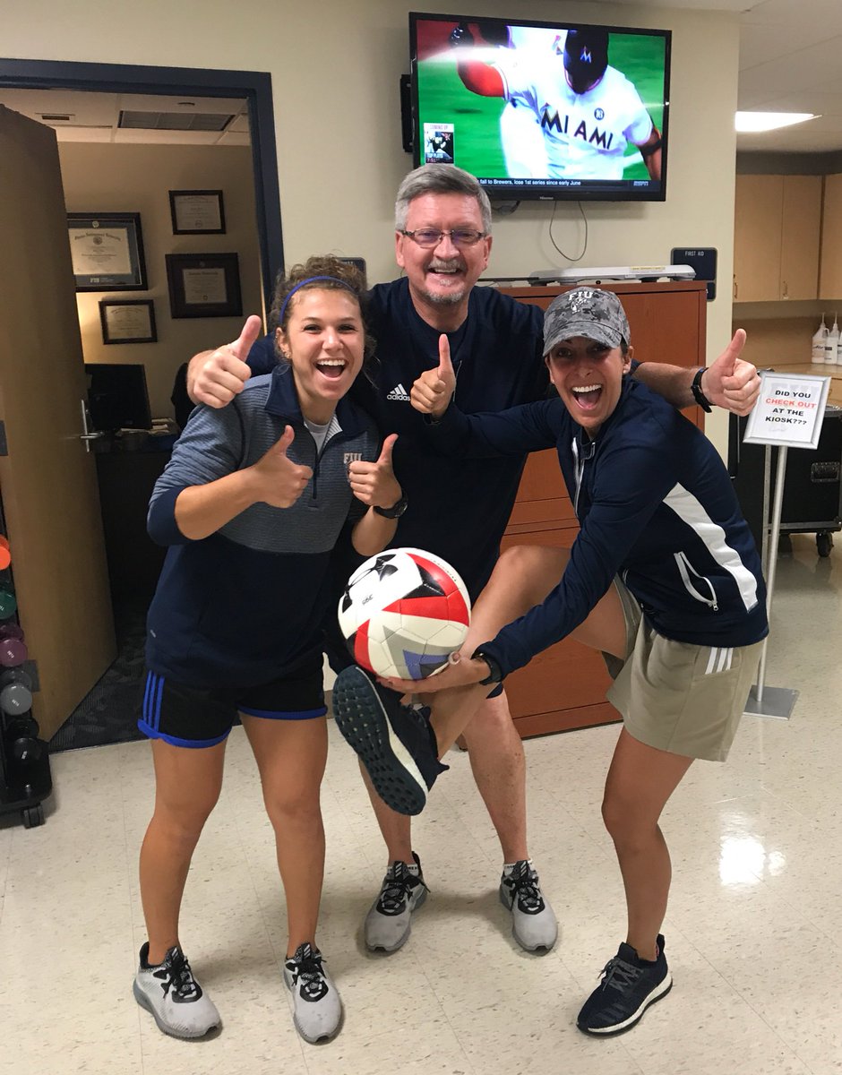 FIU_SportsMed's tweet photo. Huge congratulations to @FIUMensSoccer for a successful weekend on the road! Big win! #PawsUp @FIUAthletics https://t.co/APXhuSIRsS