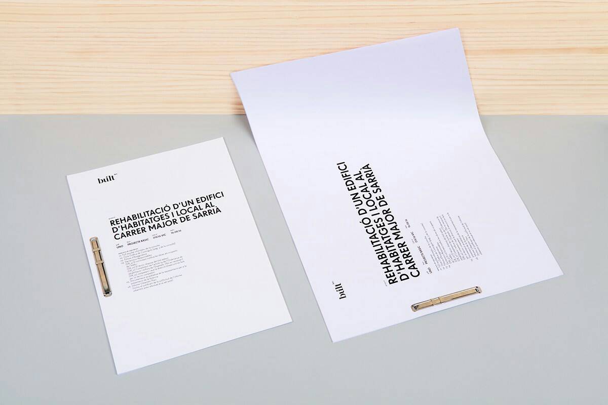 thelogocreative's tweet image. Corporate #identity #design #brandingprojects by Mayra Monobe for Barcelona based Architecture studio built.