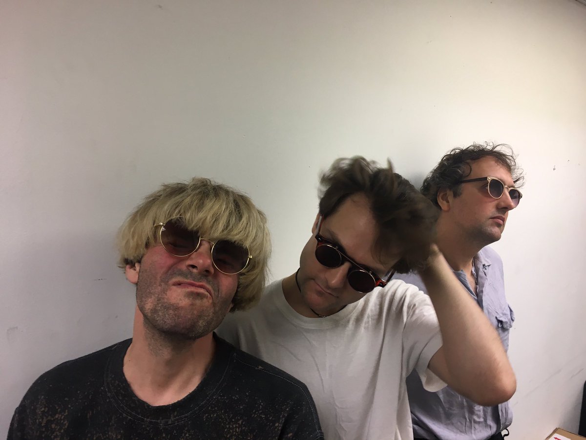 Tim_Burgess's tweet photo. Recording with my backing band, The Anytime Minutes https://t.co/8BkUvTLtGo