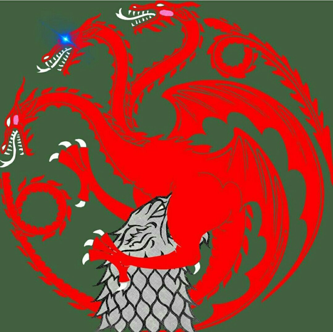 MissandeiNaath's tweet photo. Bom dia galera! Apresento o novo emblema FODA da casa Targaryen... espero que Khaleesi goste! 😊 https://t.co/Igm15Upabg