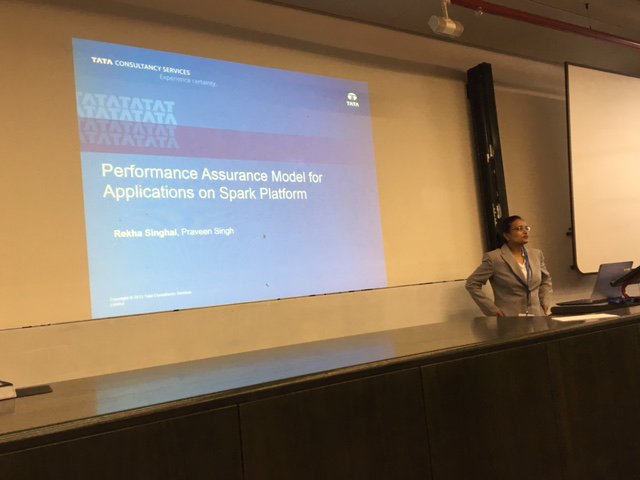 raghu_nambiar's tweet photo. Performance Assurance Model for #ApacheSpark Platforms by Rekha Singhal, Praveen Singh @TCS #TPCTC2017 @vldb2017 @TPC_Social https://t.co/BqTjuvWUiZ