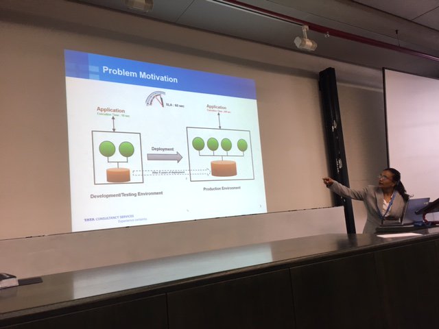 raghu_nambiar's tweet photo. Performance Assurance Model for #ApacheSpark Platforms by Rekha Singhal, Praveen Singh @TCS #TPCTC2017 @vldb2017 @TPC_Social https://t.co/BqTjuvWUiZ