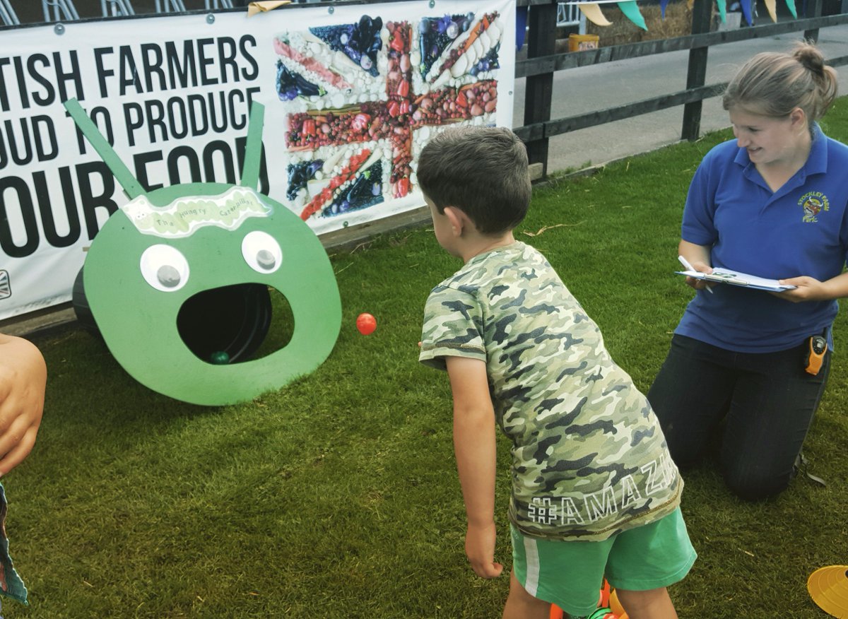 StockleyFarmPk's tweet photo. Our visitors taking on the Hungry Catperpillar Challenge! #bankholidayfun https://t.co/047ClPF22U