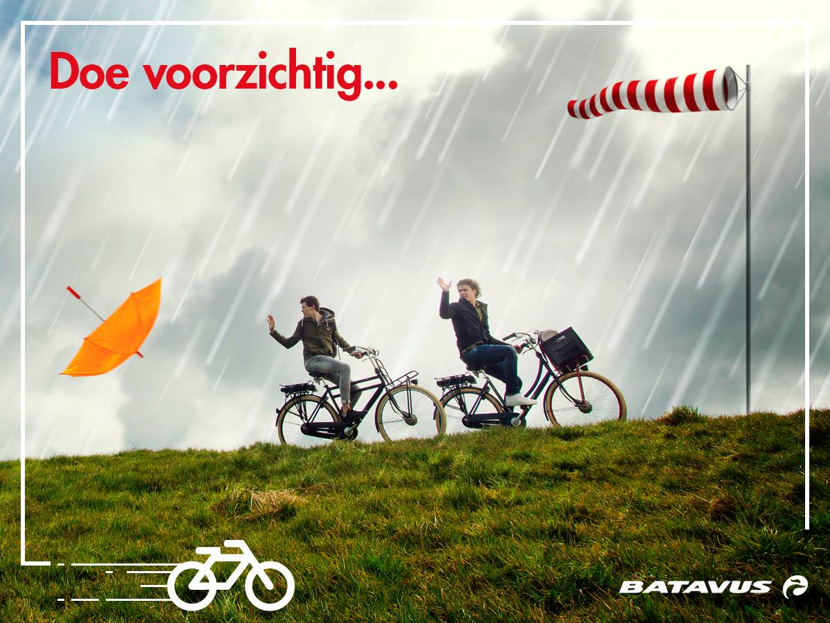 Valse acties!! Zolang de actie niet vermeld staat op onze website en/of sociale kanalen, is het geen Batavus actie.
bit.ly/2vwd1Gc