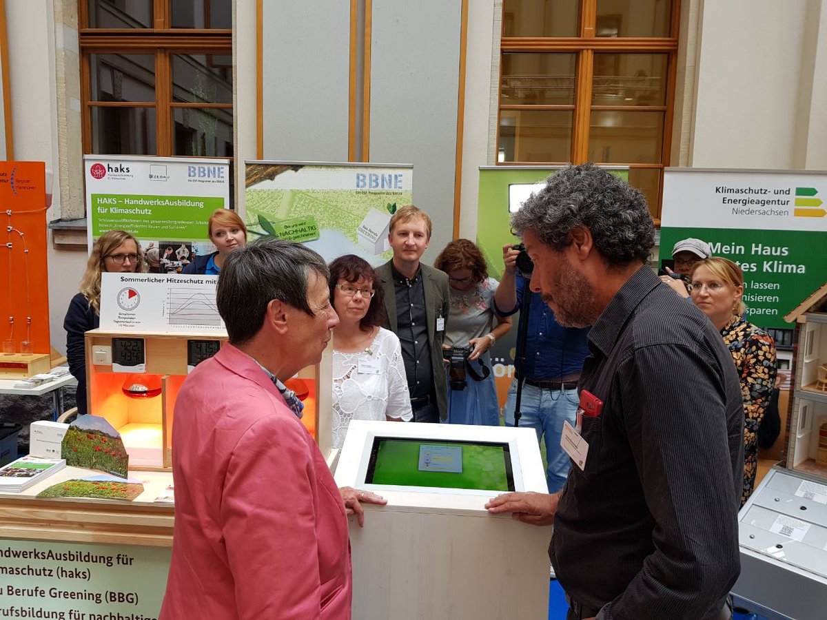 Beim "Tag der offenen Tür" waren wir mit Teilen unserer BBG-Ausstellung zu Gast im Bundesumweltministerium.