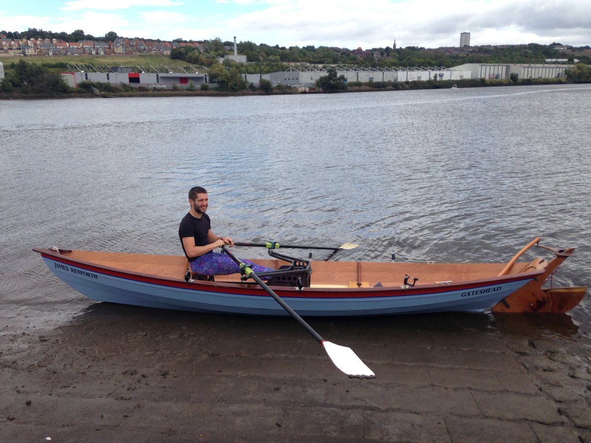 gatesheadcrc's tweet photo. Will from @gatesheadcrc to make history as the 1st coxed single scull on #greattynerow #slogonthetyne @NorthernRowing @BritishRowing https://t.co/vMmCRzZBqz