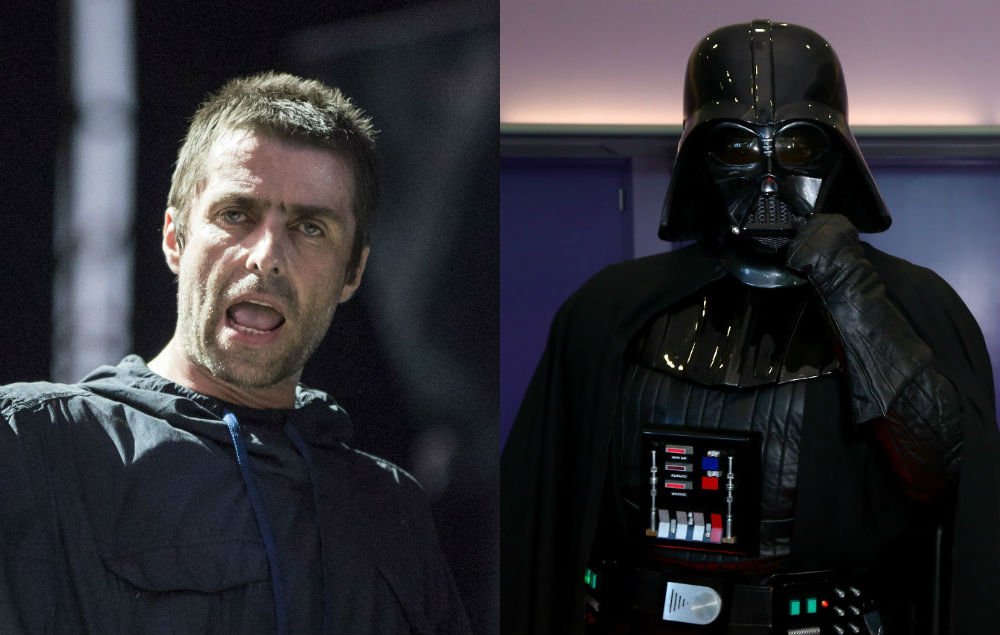 NME's tweet photo. Here’s what Star Wars would be like if Darth Vader was played by Liam Gallagher https://t.co/YiTHP8m2xZ https://t.co/wivXoKQDux
