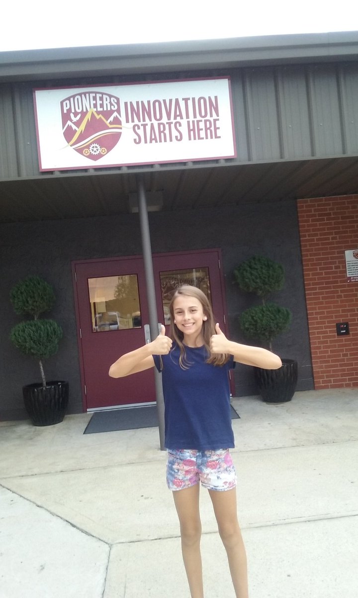 This Pioneer is ready for her first day.
@JoCoLabSchool