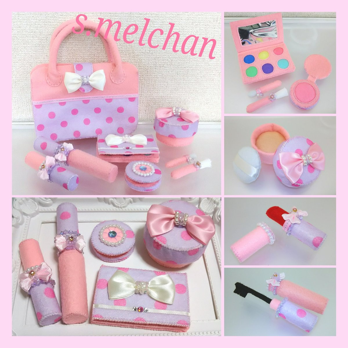 s_melchan's tweet photo. ☆プリンセスメイクセット☆
久しぶりにオーダー承りました(о´∀`о)✨
やっぱり喜んで貰えると凄く嬉しい(*^^*)♪
https://t.co/FRDgdREF6h
#ハンドメイド #リップ #チーク #マスカラ #ピンク #pink https://t.co/nC3Ll2c0O2