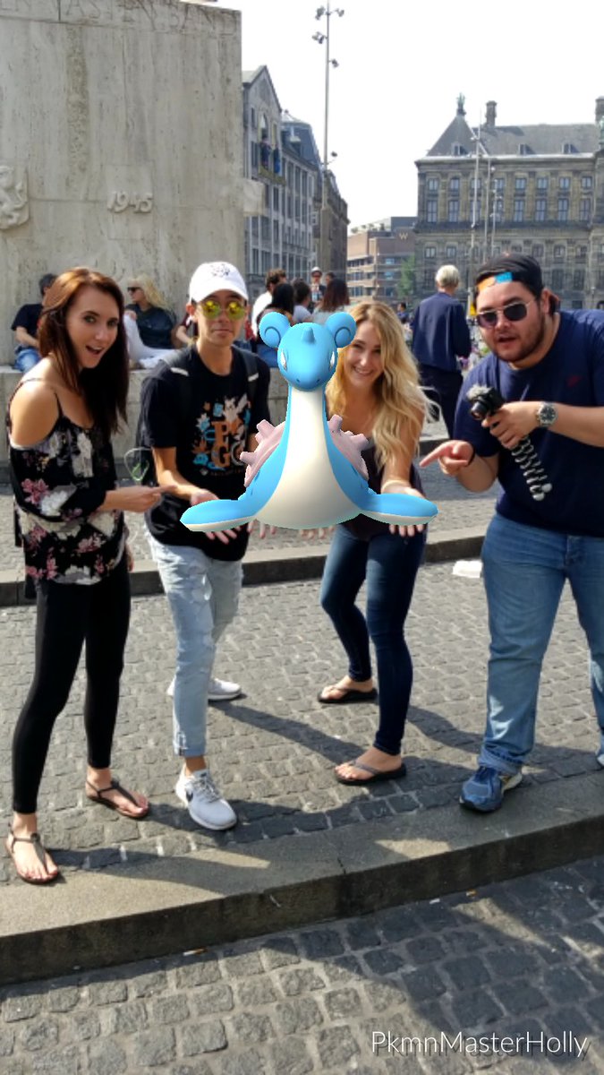 PkmnMasterHolly's tweet photo. Lapras Raid at Dam Square, Amsterdam with @SeltzerPlease @BritanniJohnson @trnrtips @ReversalYouTube
#Amsterdam #PokemonGO #LaprasRaid https://t.co/iKUEF3wslj