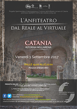 CT_LivingLab's tweet photo. 01/09 - 15/09 > Aperte le prenotazioni online ☞  https://t.co/ng3atIBeoL  per l'evento dedicato alla riscoperta dell'Anfiteatro di #Catania! https://t.co/E2JxfUAVfE