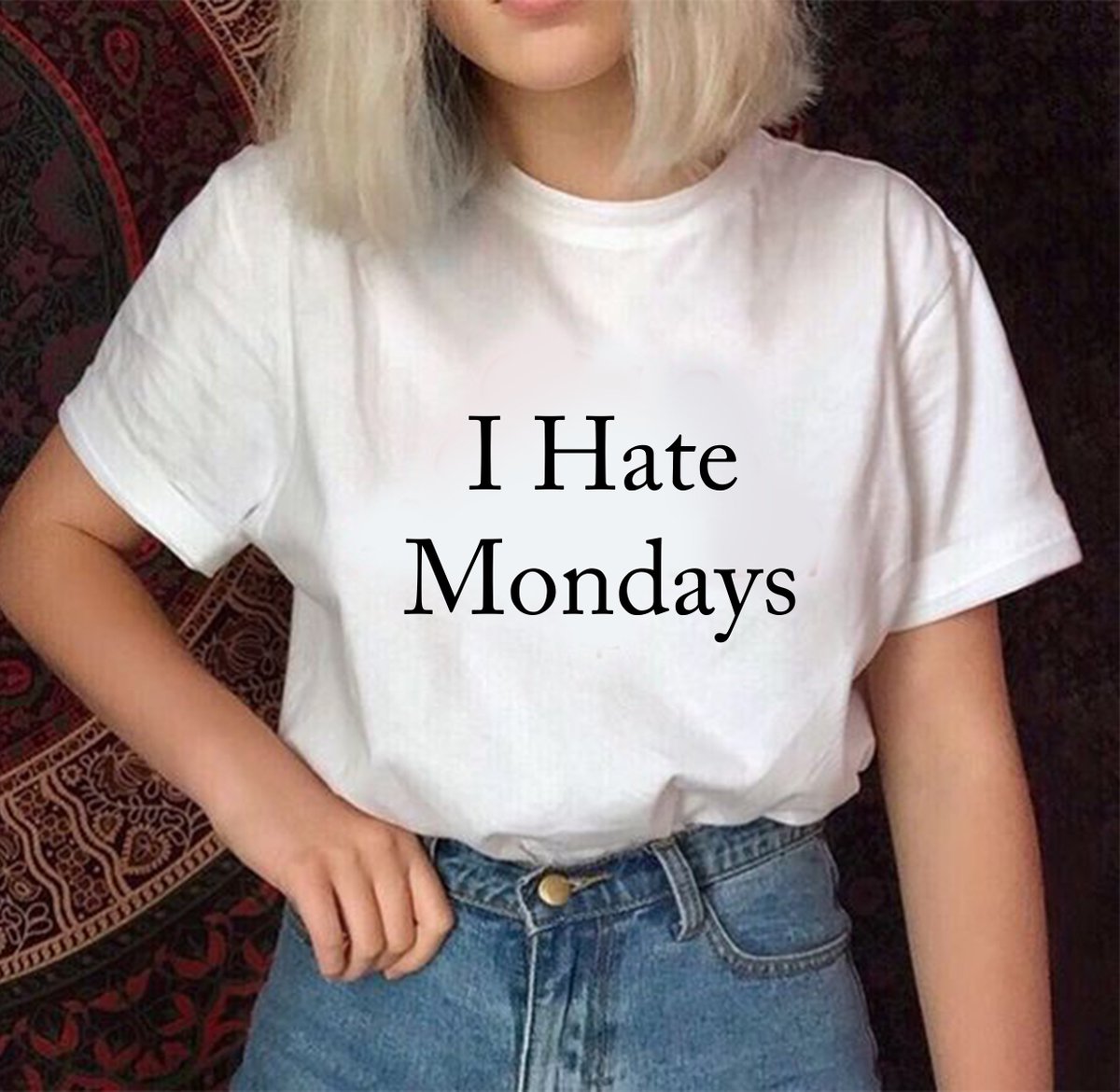 teedesignshop's tweet photo. #IHateMondays #tshirt
 Available At @teedesignshop https://t.co/NkxHgafICh