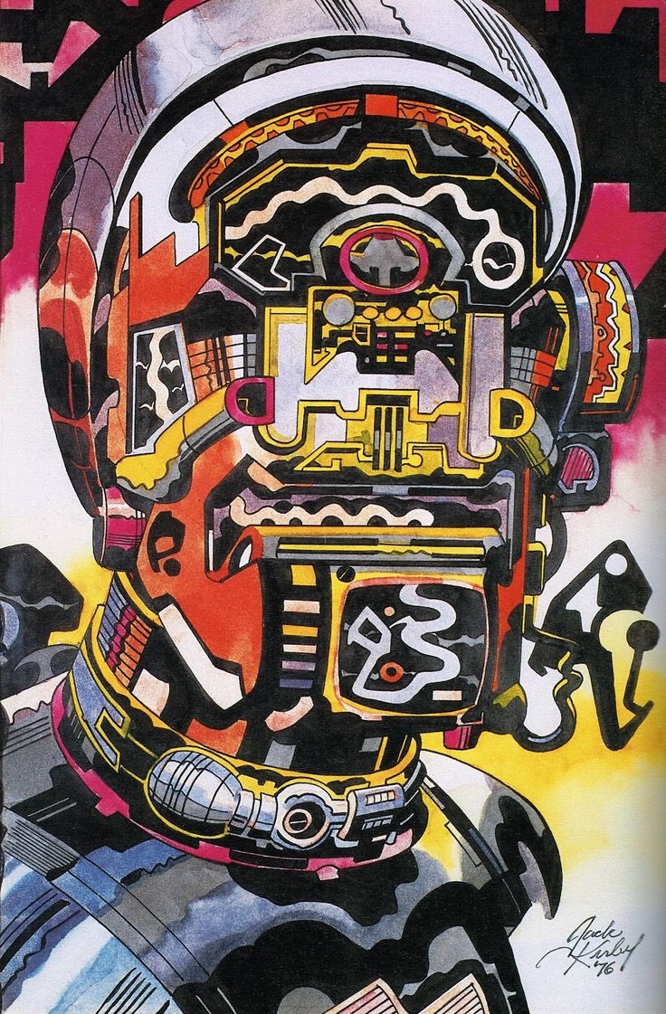 HardingArt's tweet photo. Happy 100th Birthday to the King, Jack Kirby. https://t.co/CVH5RjdTm5