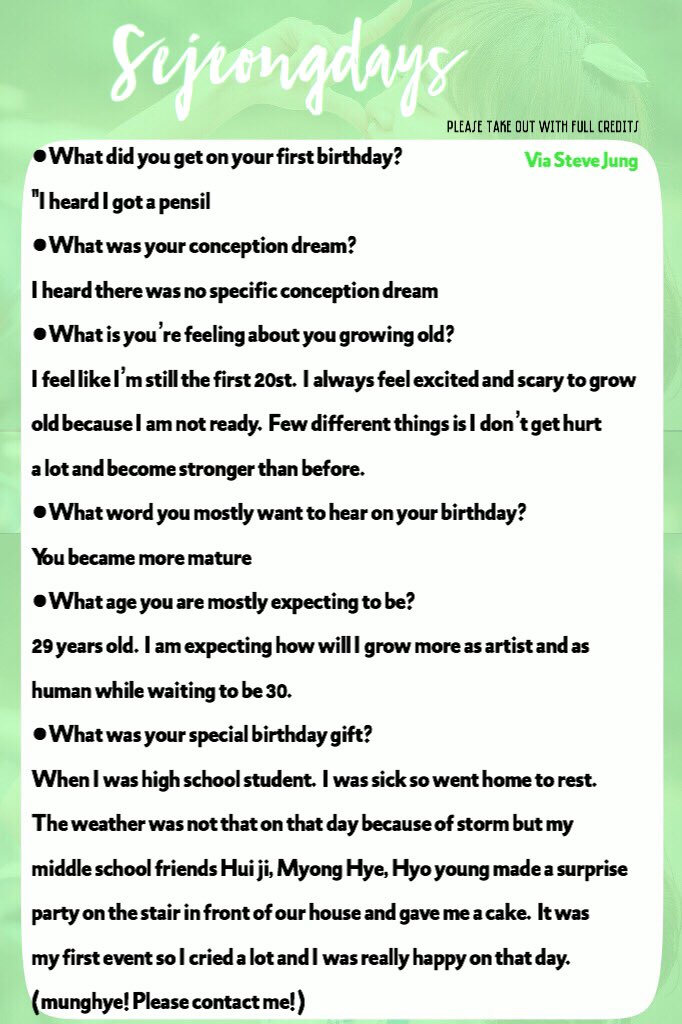 [TRANS] Article/Interview: Gugudan Kim #Sejeong, reasons why she is expecting to be 29 years old #김세정 #학교2017 #School2017 #HappySejeongDay